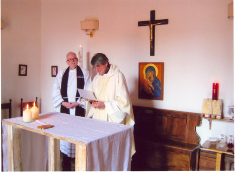 Eucharist at the Anglican Centre in Rome